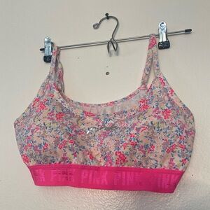 Floral Women's Bralette - Pink